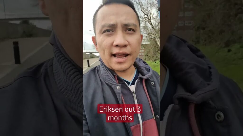 ❌❌ Christian Eriksen ဒဏ်ရာကြောင့် 3လ အထိ အနားယူရမည်