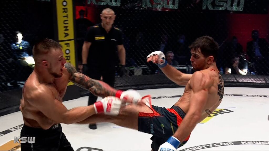 Marian Ziółkowski nokautuje Romana Szymańskiego na KSW 57!