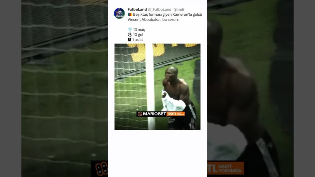 Bambaşka bir boyuttasın; Vincent Aboubakar 🤩 #shorts #beşiktaş #aboubakar