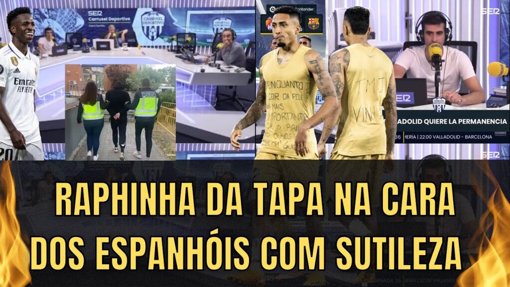 Raphinha Faz Homenagem Ao Vinicius, Torcedores Racistas Presos #viniciusjr