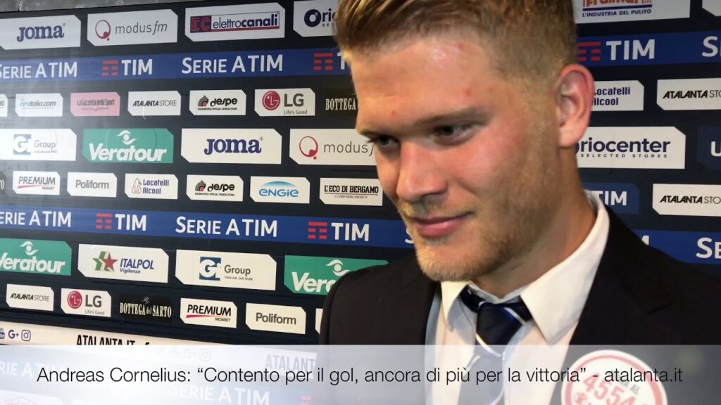 Andreas Cornelius: ""Contento per il gol, ancora di più per la vittoria"
