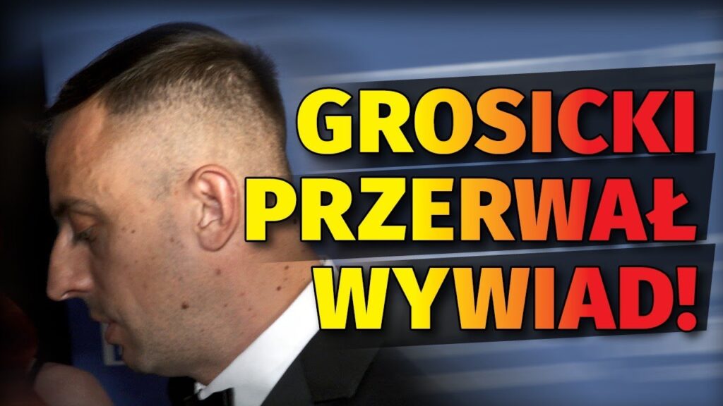 GROSICKI NAGLE PRZERWAŁ WYWIAD! ZDECYDOWANA REAKCJA NA PYTANIE OD DZIENNIKARZA