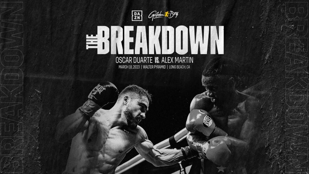 Oscar Duarte vs Alex Martin! Duarte breaksdown BIG KO victory over Martin from March! #thebreakdown
