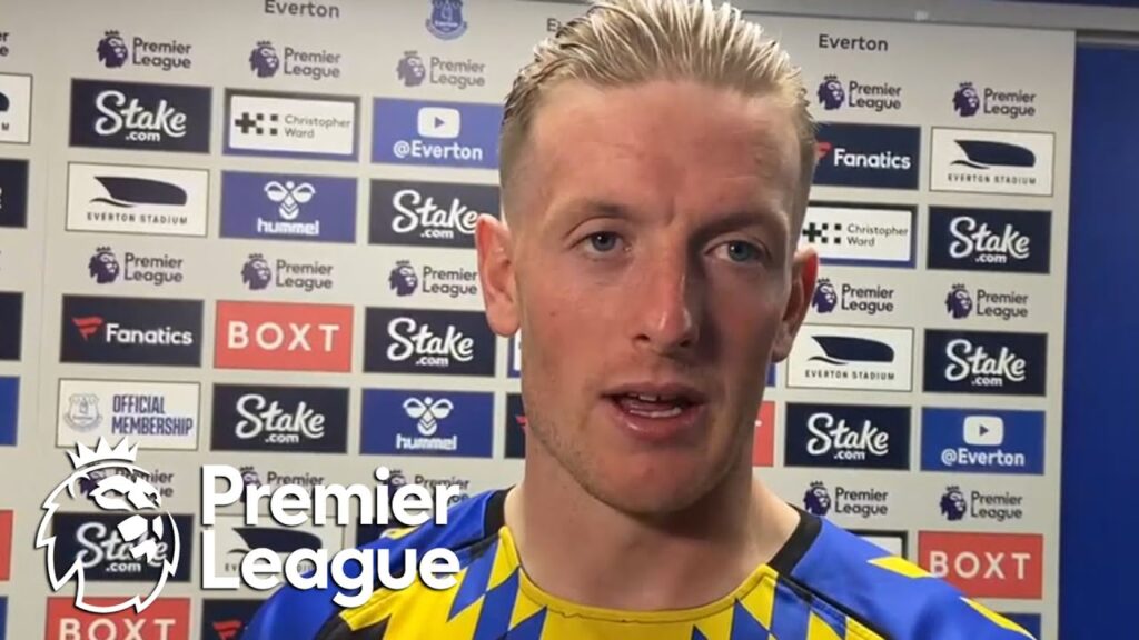 Jordan Pickford hopes to repay Everton fans for passion next season | Premier League | NBC Sports Jordan Pickford hopes to repay Everton fans for passion next season | Premier League | NBC Sports