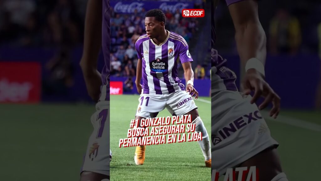 🚨 ¡GONZALO PLATA PELEA POR NO DESCENDER CON EL VALLADOLID!  #shorts