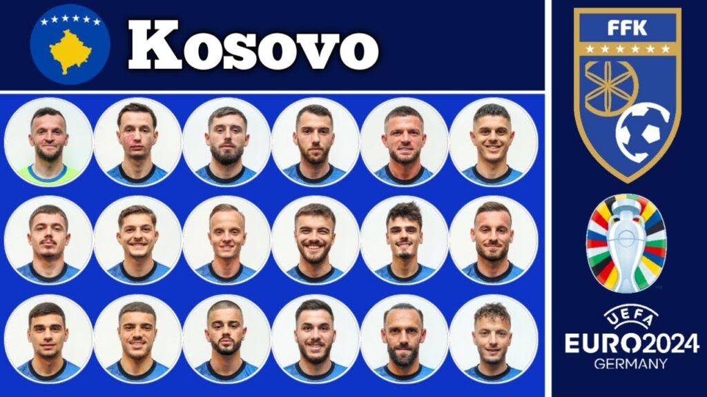 KOSOVO SQUAD EURO 2024 QUALIFIERS