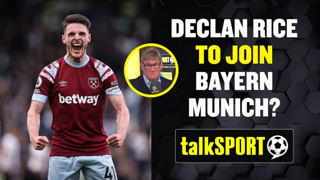 "I'LL BE ABSOLUTELY GOBSMACKED!" 😳 Simon Jordan MOCKS the idea of Declan Rice joining Bayern Munich