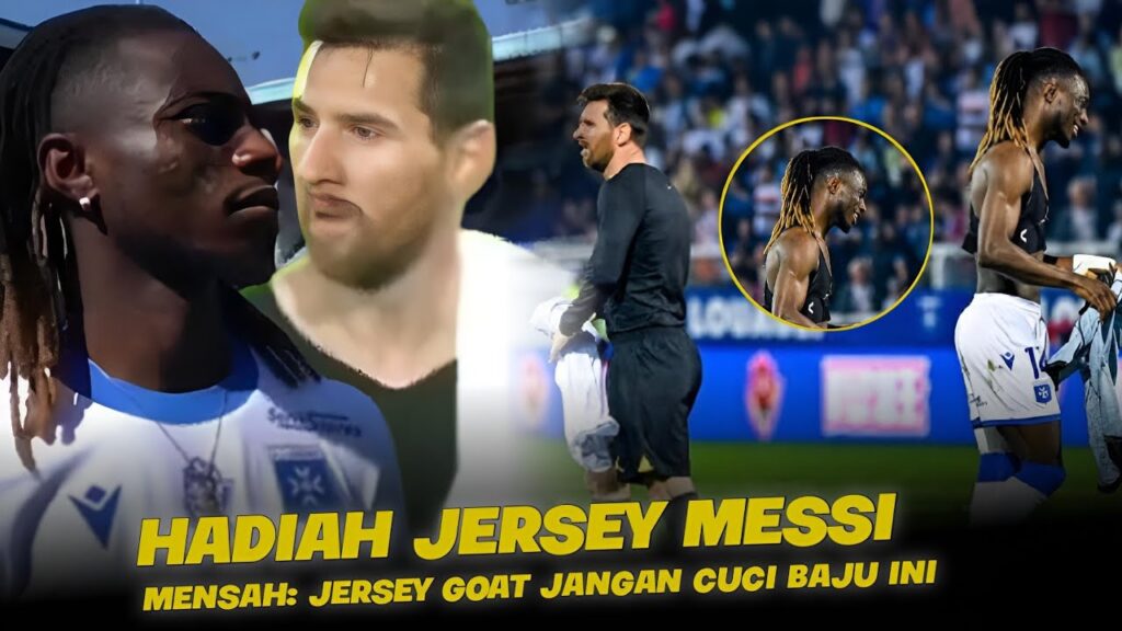 HADIAH SETELAH DI PERMALUKAN MESSI | Bahagianya Gideon Mensah Setelah Dapat Jersey Messi HADIAH SETELAH DI PERMALUKAN MESSI | Bahagianya Gideon Mensah Setelah Dapat Jersey Messi