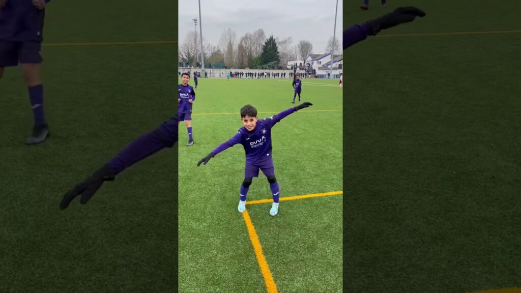 Neerpede 🟣⚪️ #RSCA #COYM #Neerpede #Football #Goal