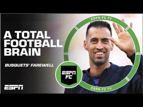 Sergio Busquets was a genius for Barcelona - Pablo Zabaleta | ESPN FC