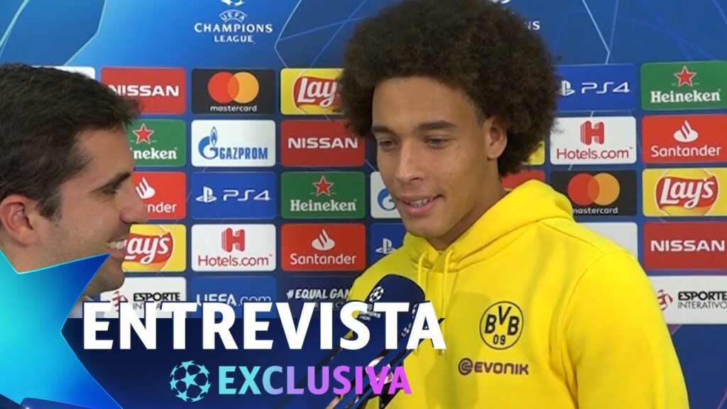 WITSEL RESPONDE EM PORTUGUÊS E CRAVA: "SANCHO VAI SER UM CRAQUE"