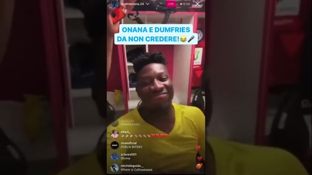 ONANA E DUMFRIES DA NON CREDERE DOPO LA VITTORIA DELL’INTER IN COPPA ITALIA: AVETE VISTO?😂 #shorts