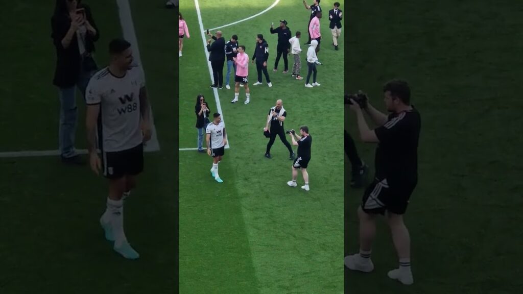 Mitrović is serenaded by the Fulham Faithful #Fulham #football #london #mylondon