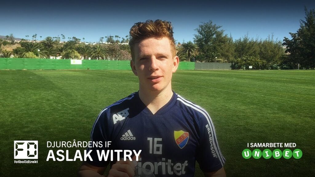 FÖRSÄSONG MED FD: Aslak Witry (Djurgårdens IF)