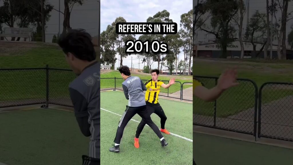 Referee Evolution 😂