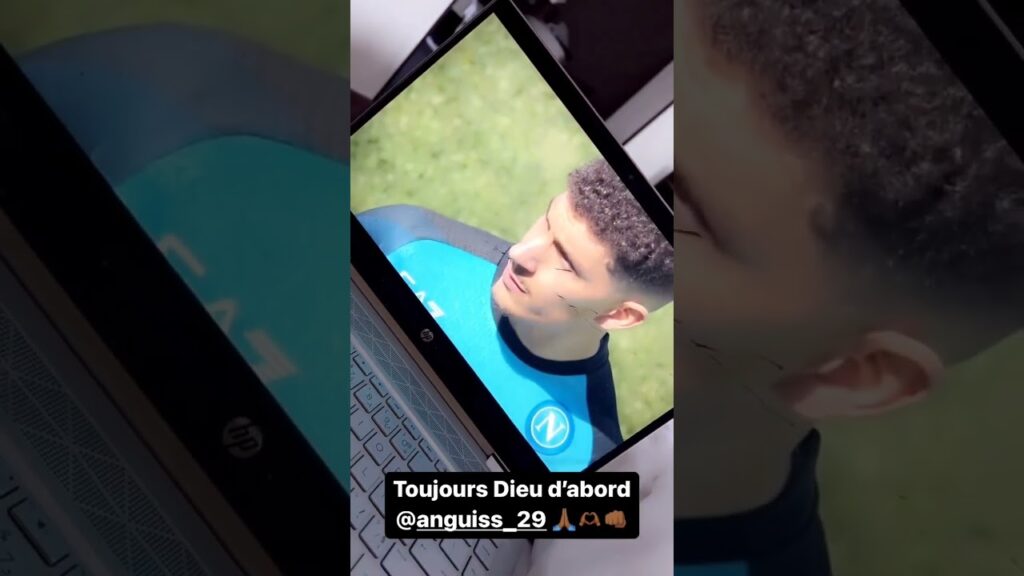 Zambo Anguissa ne blague pas avec la prière 🙏🏾🇨🇲