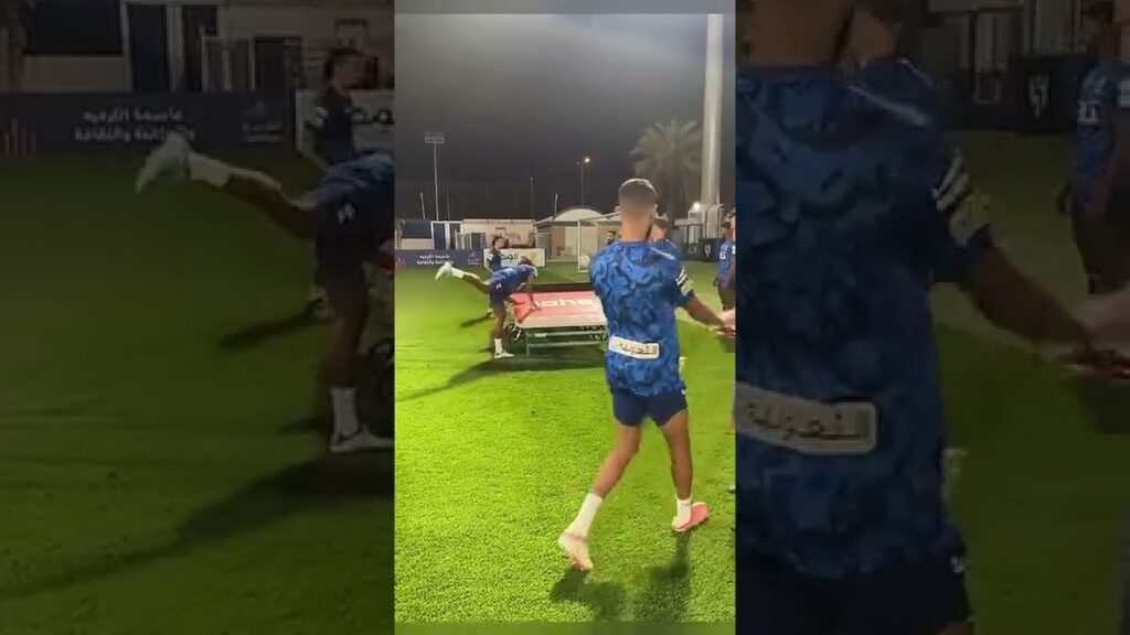 رده فعل سلمان الفرج على ميشيل 💙😂#الهلال