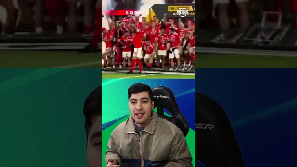 🏆😯 ¡OTAMENDI casi se LESIONA en los FESTEJOS de BENFICA!