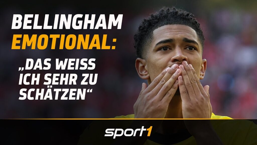 Eine besondere Trophäe! Wegen dieser Szenen ist Bellingham "Spieler der Saison"