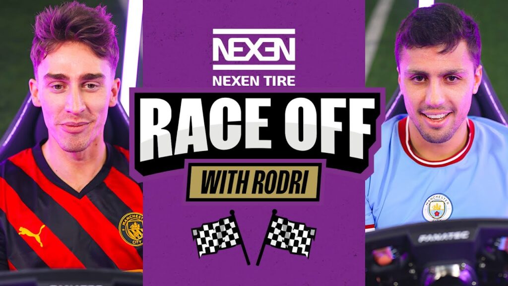 RODRI RACES RALLY CHAMPION! | Can Man City star speed around a track?!