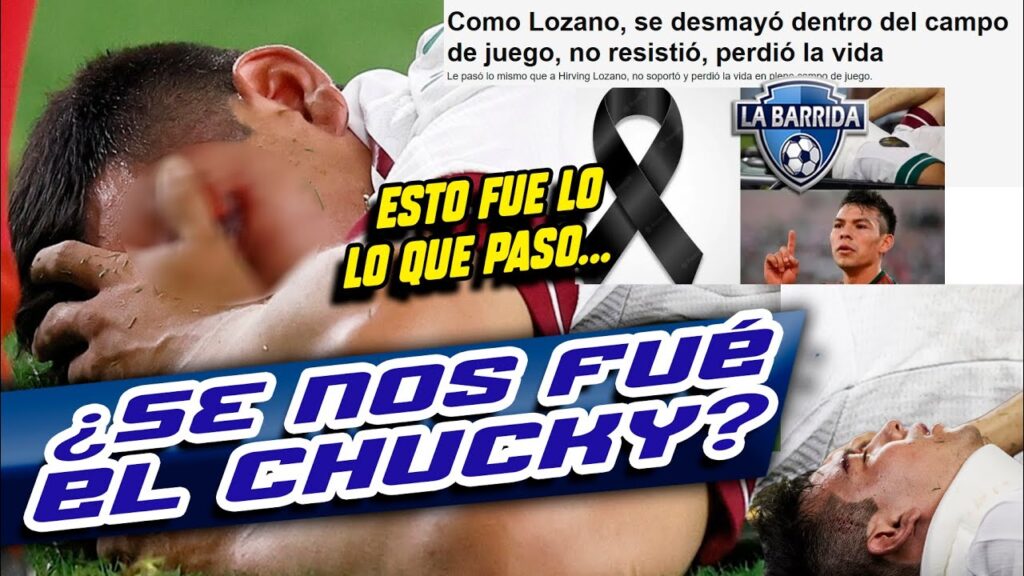 ¡TRISTE NOTICIA! ¡LA MUERT3 DE CHUCKY LOZANO: YA LO CONFESÓ AQUEL DÍA!
