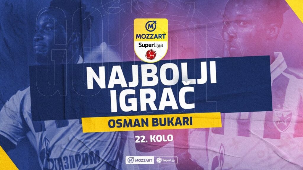 Mozzart Bet Super liga 2022/23 - 22.Kolo: Najbolji igrač kola Osman Bukari