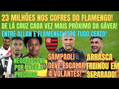 ANGELO PRECIADO NO MENGÃO,  ALLAN DIZ SIM, DE LÁ CRUZ MAIS PROXIMO, TUDO SOBRE FLAMENGO X ÑUBLENSE!