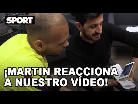 MARTIN BRAITHWAITE explica CÓMO SE PRONUNCIA SU NOMBRE y ¡REACCIONA A NUESTRO VÍDEO!