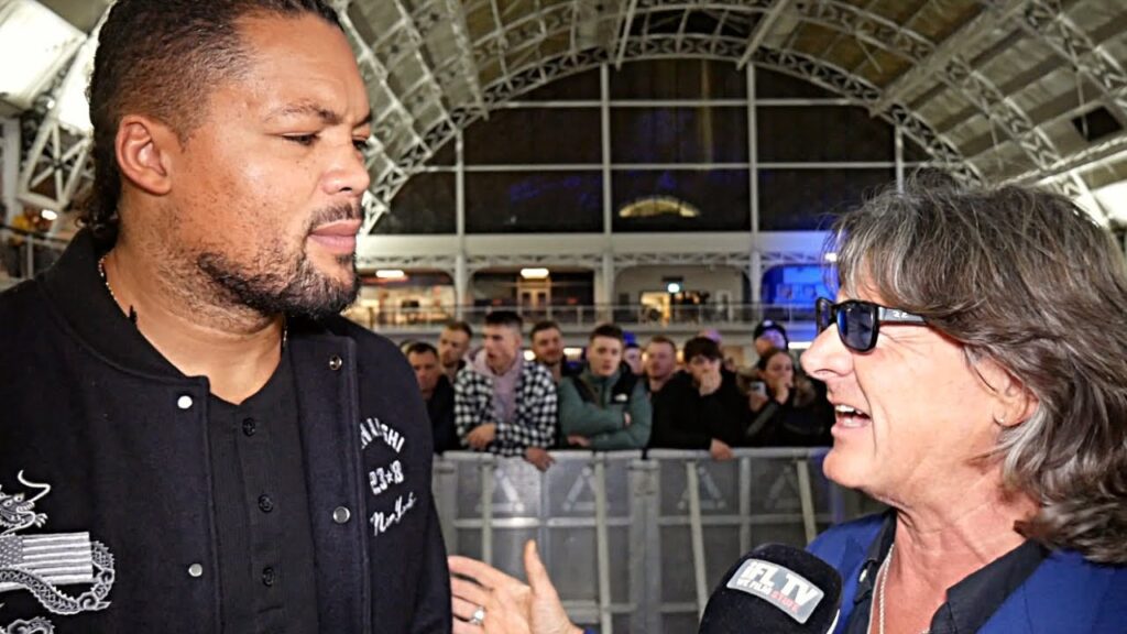 "THAT IS AN INSULT" - JOE JOYCE LEFT STUNNED BY GARTEH A DAVIES' QUESTION / DISCUSS FURY & USYK BEEF