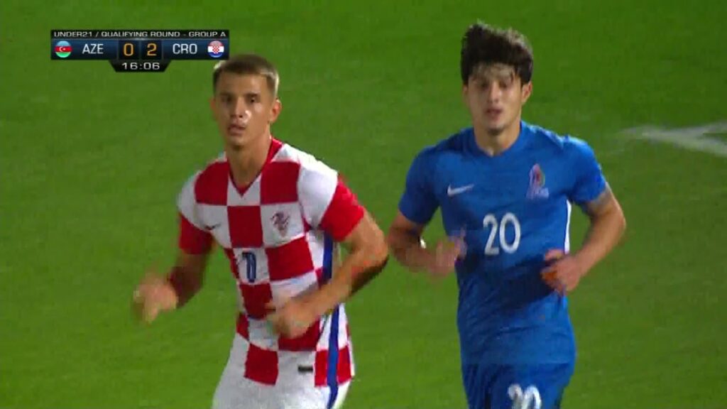 AZERBAJDŽAN U-21 vs HRVATSKA U-21 1:5 (kvalifikacije za EP)