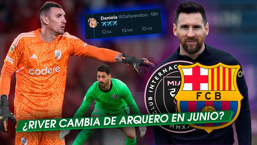 🔴 ¿ARMANI se QUIERE ir y llega BATALLA a RIVER? + MESSI iría a la MLS, pero a BARCELONA + NOTICIAS