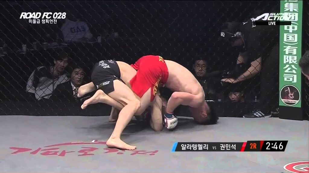 ROAD FC 028 Bantamweight Match Kwon Min-Seok(권민석) VS Alatengheili(알라탱헬리)