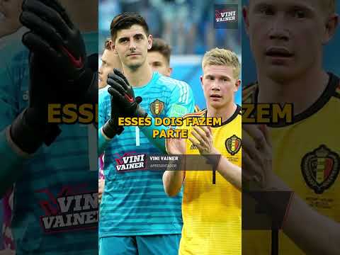 A RIVALIDADE DE BRUYNE X COURTOIS #shorts