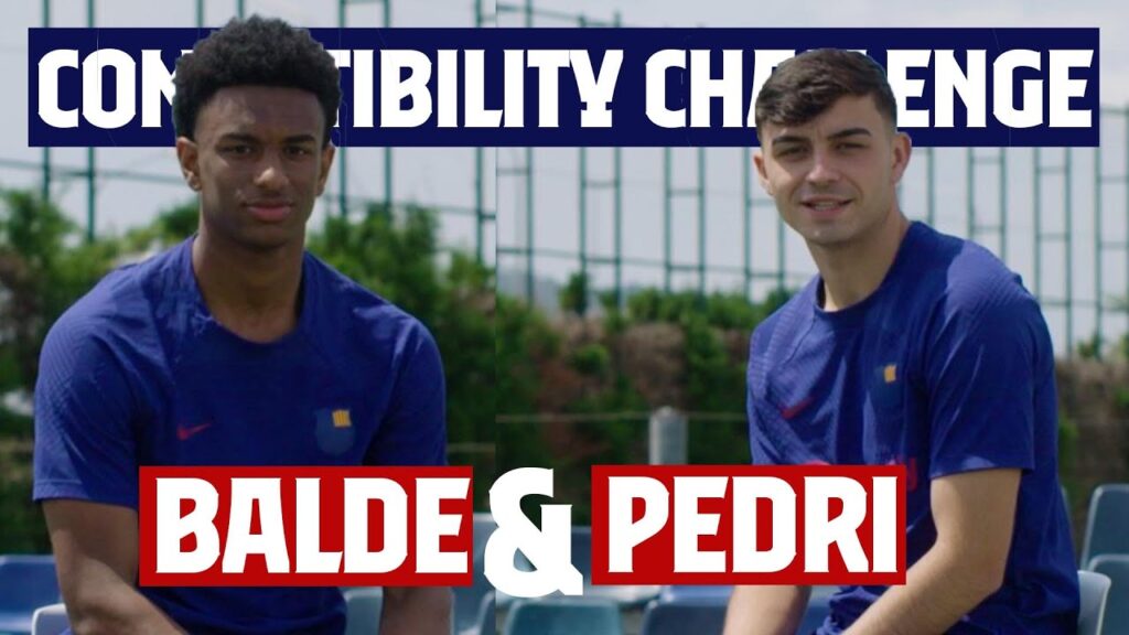 Anuel AA or Bad Bunny? 🎤🐰 COMPATIBILITY CHALLENGE with PEDRI and BALDE 🤝