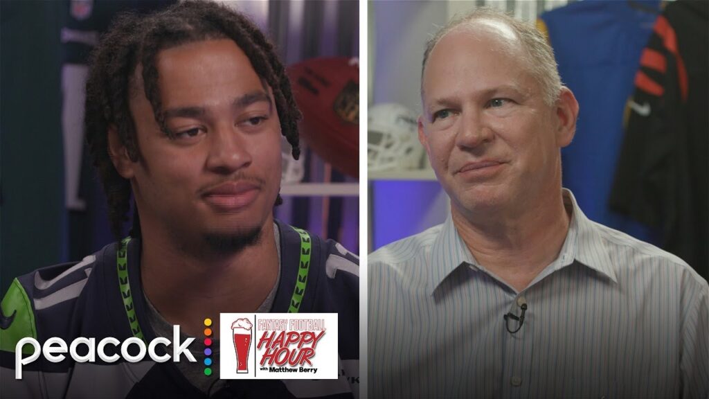 Matthew Berry talks Seahawks WRs with Jaxon Smith-Njigba | Fantasy Football Happy Hour | NFL on NBC