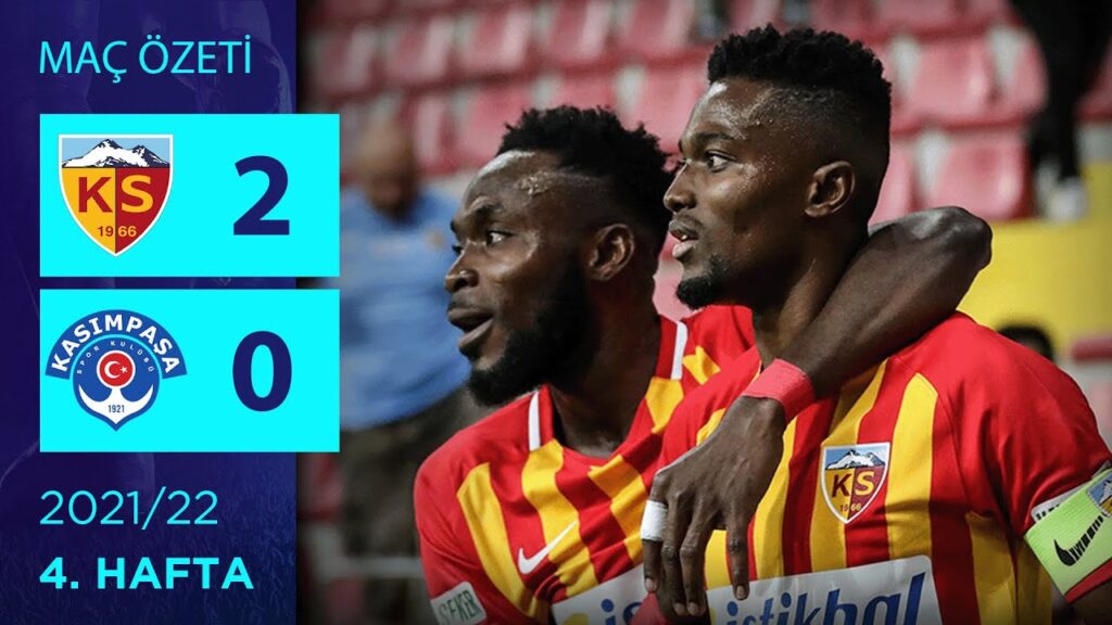ÖZET: Yukatel Kayserispor 2-0 Kasımpaşa | 4. Hafta - 2021/22