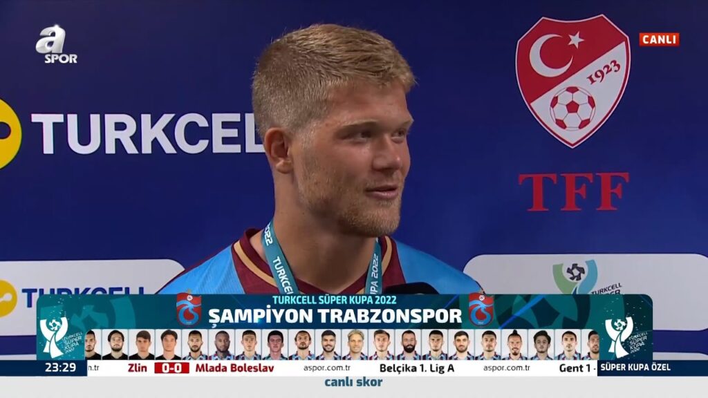 Trabzonspor 4-0 Sivasspor Andreas Cornelius Ve Larsen Maç Sonu Açıklamaları