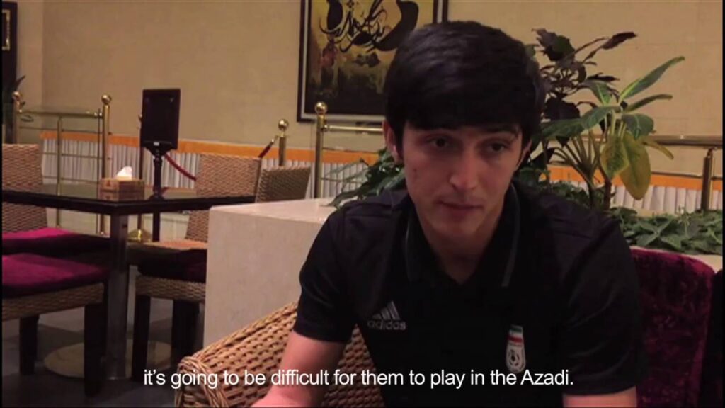Sardar Azmoun tells Korea Republic what to expect at Iran’s Azadi Stadium. Sardar Azmoun tells Korea Republic what to expect at Iran's Azadi Stadium.