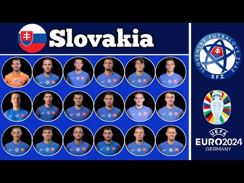 SLOVAKIA SQUAD EURO 2024 QUALIFIERS | @gtbkaphanofficial