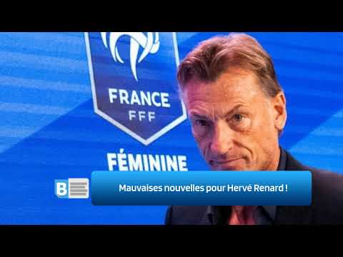 Mauvaises nouvelles pour Hervé Renard !
