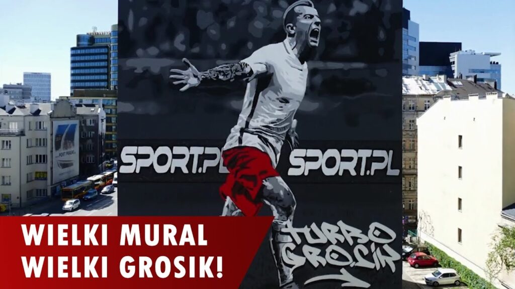 Wielki Kamil Grosicki! W Warszawie powstały dwa murale! Wielki Kamil Grosicki! W Warszawie powstały dwa murale!