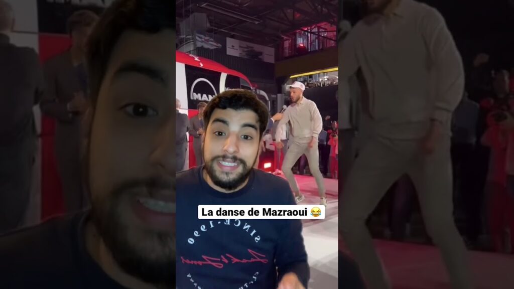 Mazraoui il est aussi bon sur le terrain que sur la piste de danse 😂