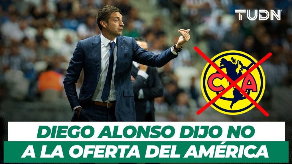 🚨 🦅 América buscó a Diego Alonso y LES DIJO QUE NO | TUDN 🚨 🦅 América buscó a Diego Alonso y LES DIJO QUE NO | TUDN