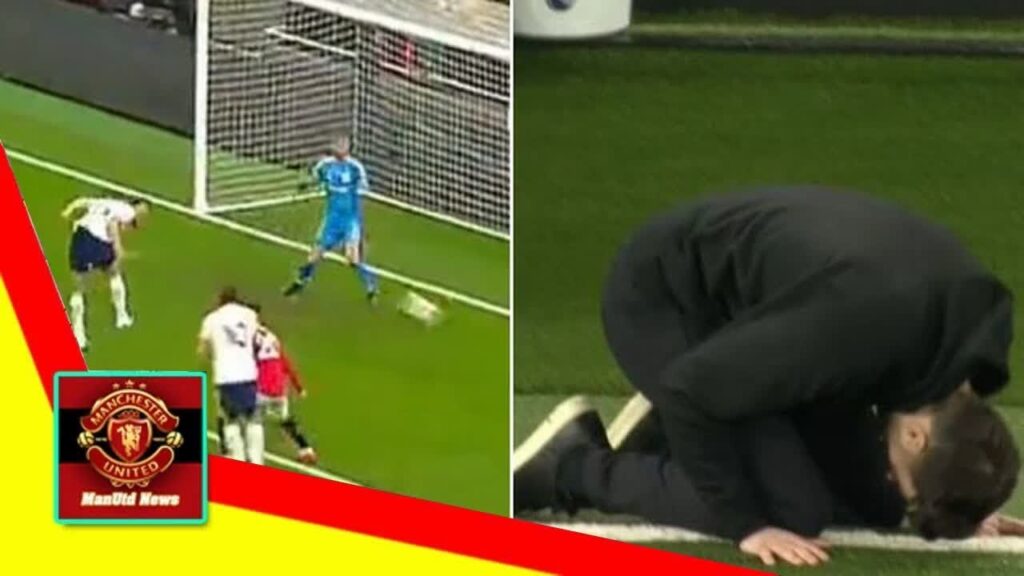 Eric Dier header leaves Ryan Mason on his knees after 'worst miss ever'