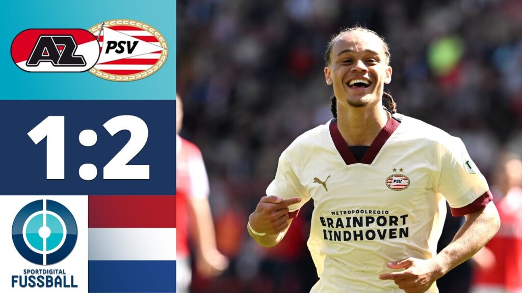 Simons schießt PSV zur Vize-Meisterschaft!  AZ Alkmaar - PSV Eindhoven