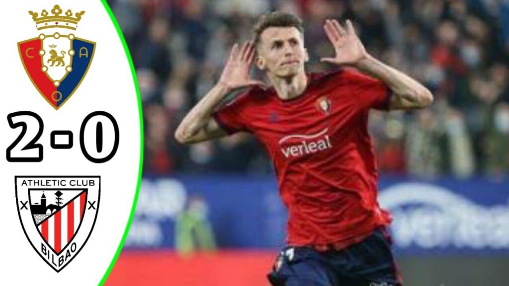Ante Budimir Goal - Osasuna vs Athletic Bilbao 2-0 Resumen | LaLiga Santander 2023