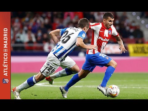 Ángel Correa: "Destacar el esfuerzo del equipo por intentar dar la vuelta al resultado"