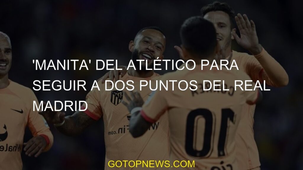 'Manita' del Atlético para seguir a dos puntos del Real Madrid