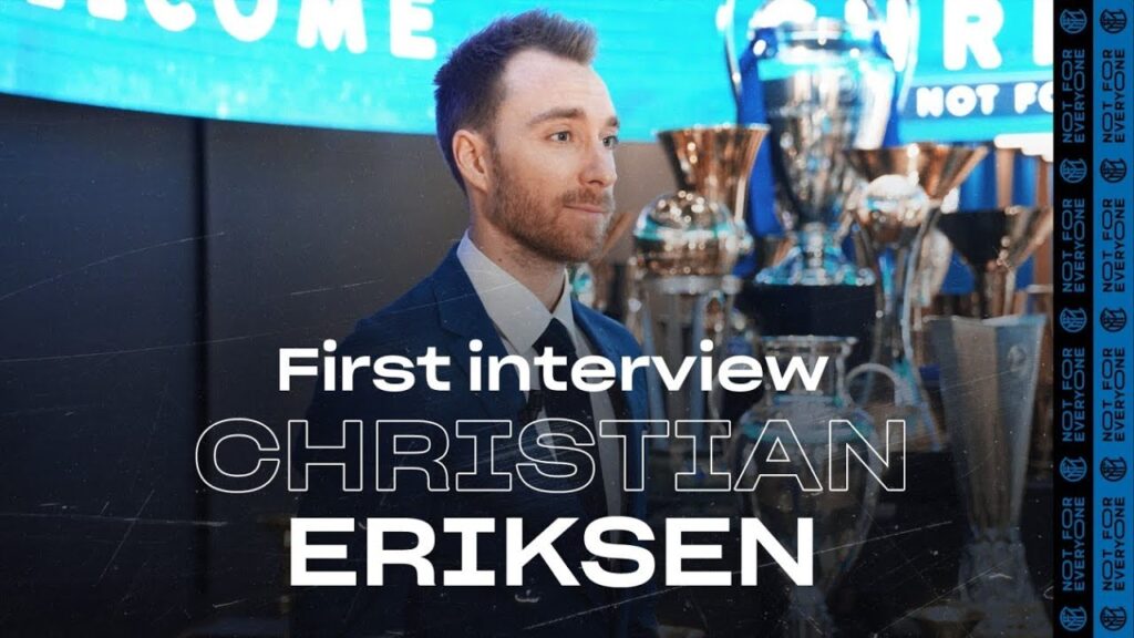 CHRISTIAN ERIKSEN | Exclusive first Inter TV Interview | #WelcomeChristian! 🎙️⚫️🔵 [SUB ITA]