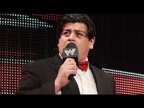 WWE Ricardo Rodriguez Announces Alberto Del Rio To The Ring